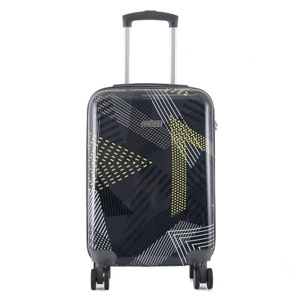 Валіза Semi Line 20" (S) Black Pattern (T5651-1)