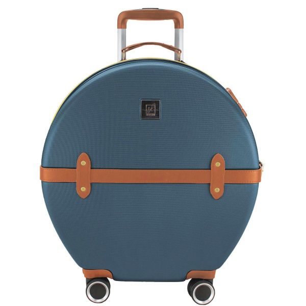 Валіза Semi Line 20" (S) Blue/Brown (T5672-2)