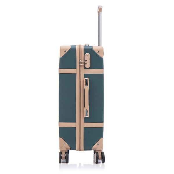 Валіза Semi Line 20" (S) Green-Navy (T5838-2)