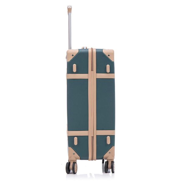 Валіза Semi Line 20" (S) Green-Navy (T5838-2)