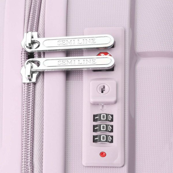 Валіза Semi Line 20" (S) Light Pink (T5793-1)