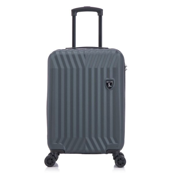 Валіза Semi Line 20" (S) Navy-Green (T5859-1)