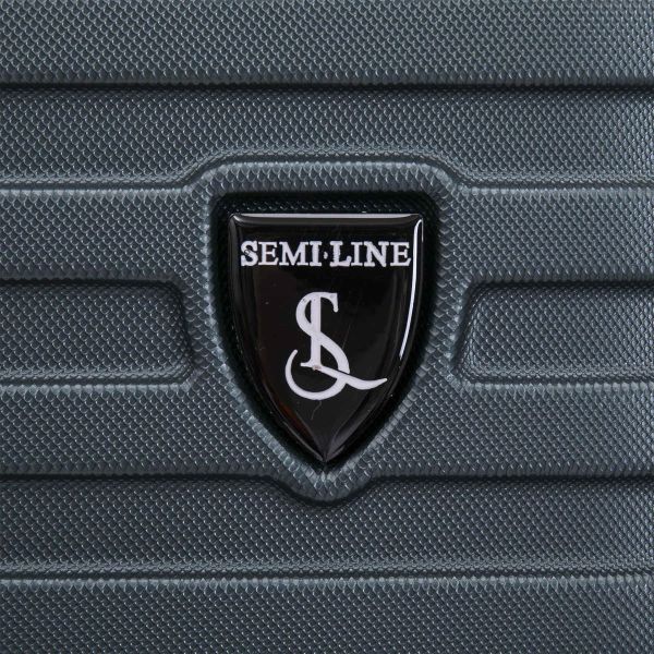 Валіза Semi Line 20" (S) Navy-Green (T5865-1)