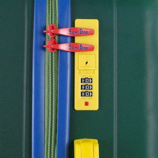 Валіза Semi Line 24" (M) Dark Green (T5805-2)