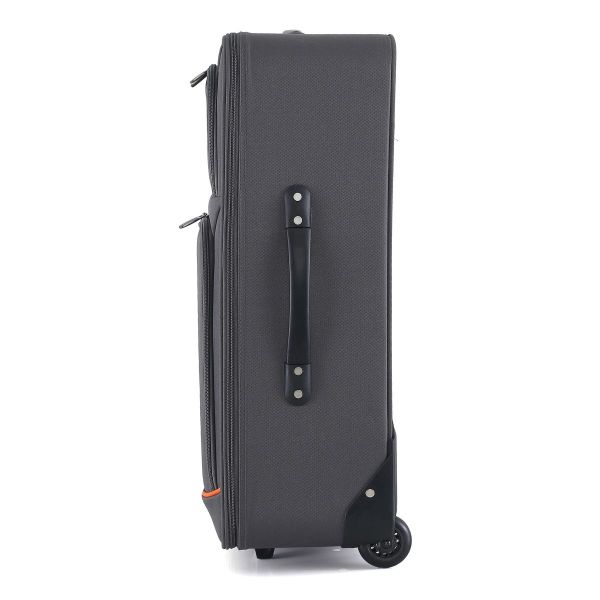 Валіза Semi Line 24" (M) Grey/Orange Lines (T5754-2)