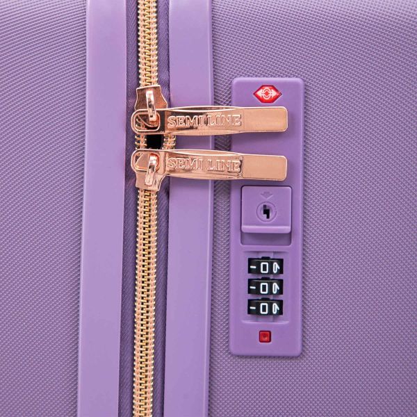 Валіза Semi Line 24" (M) Purple (T5914-2)