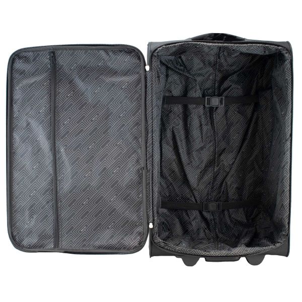 Валіза Semi Line 25" (M) Black (T5601-3)
