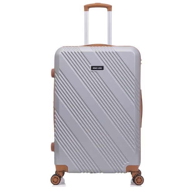 Валіза Semi Line 28" (L) Light Grey (T5849-3)